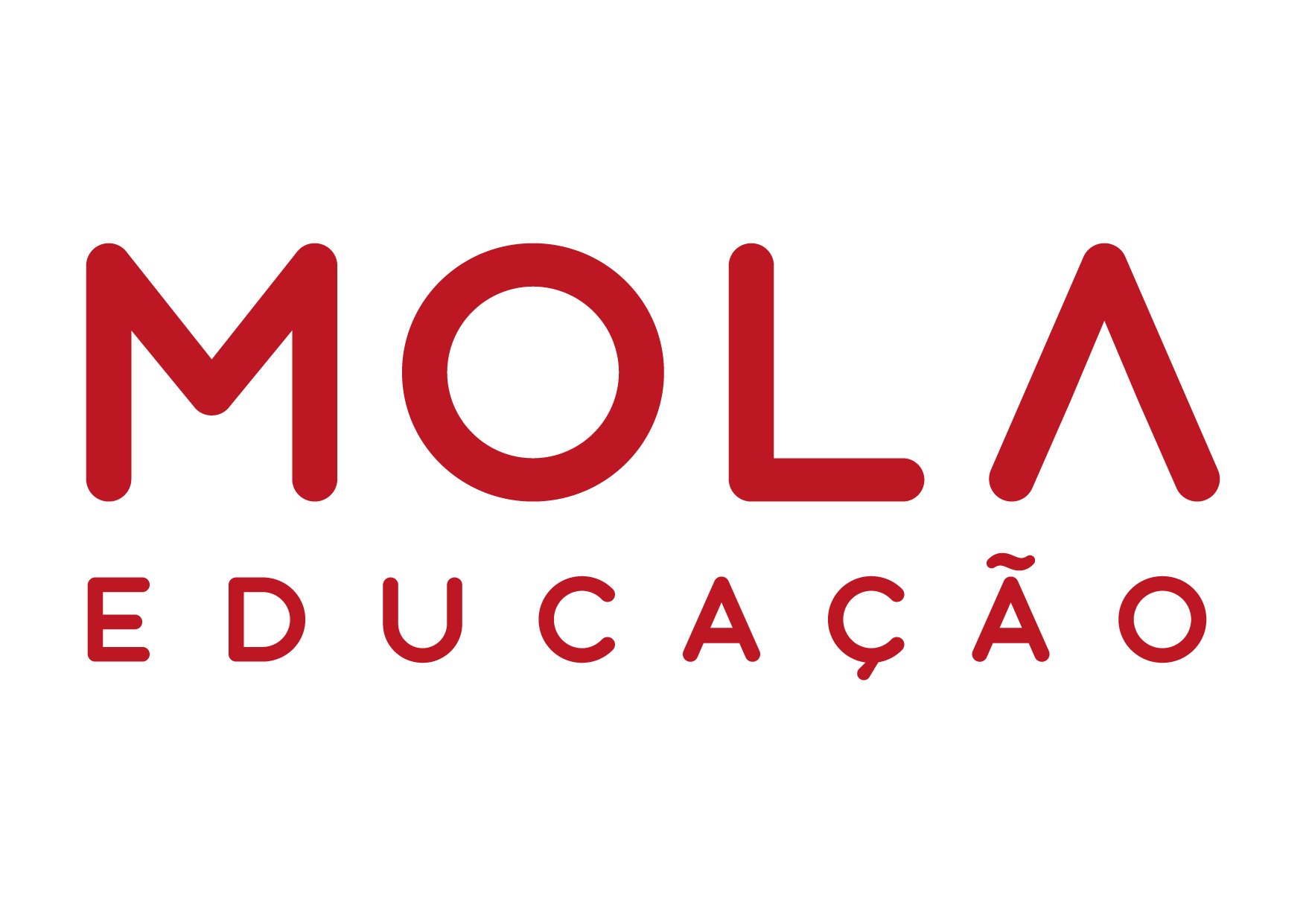 Logo Grupo Mola horizontal vermelha